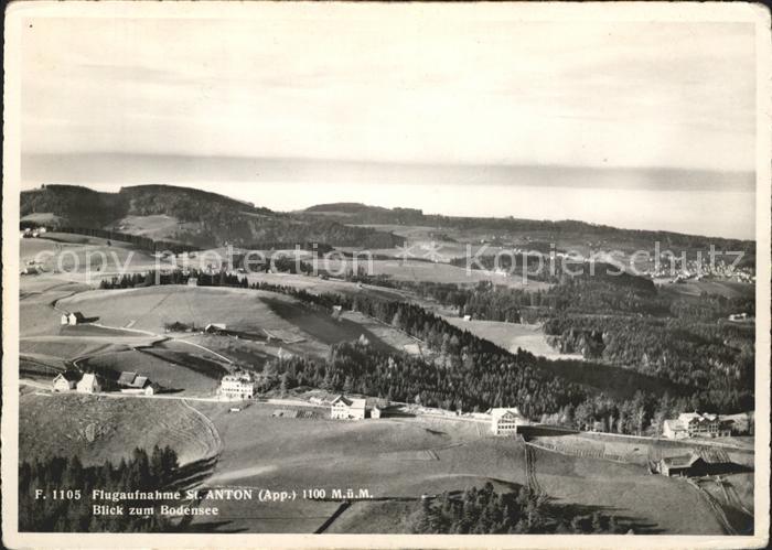 11626848 St Anton Altstaetten Fliegeraufnahme Blick zum Bodensee St Anton Altsta