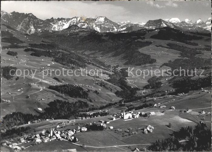 11626898 Hemberg SG Fliegeraufnahme Luftkurort Alpenpanorama Hemberg SG