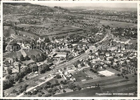 11627030 Heerbrugg Fliegeraufnahme Heerbrugg