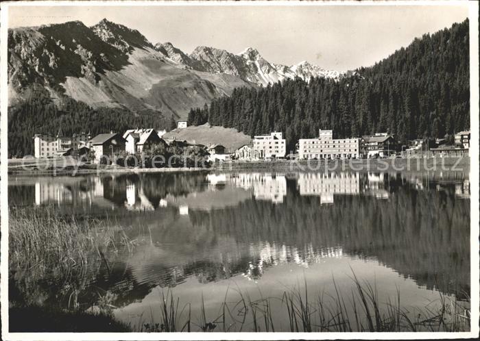 11630720 Arosa GR Obersee mit Erz und Rothorn