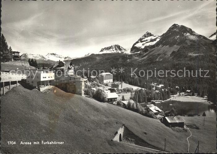 11630735 Arosa GR mit Furkahoerner