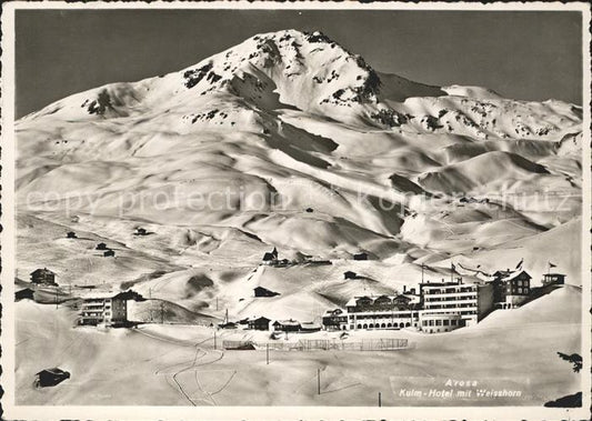 11630765 Arosa GR Kulm Hotel mit Weisshorn