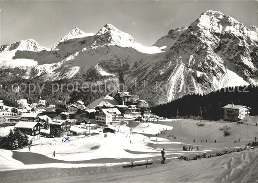 11630767 Arosa GR Ortsansicht Kulm Hotel