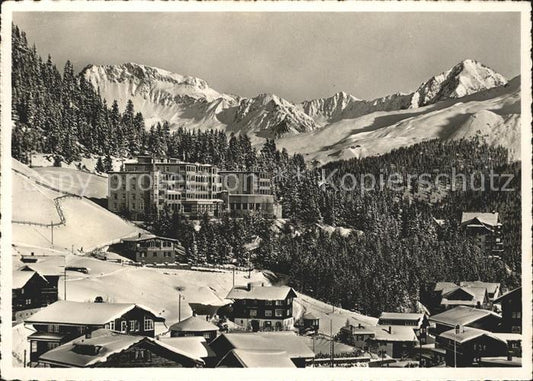 11630784 Arosa GR Grandhotel Tschuggen mit Weissfluh