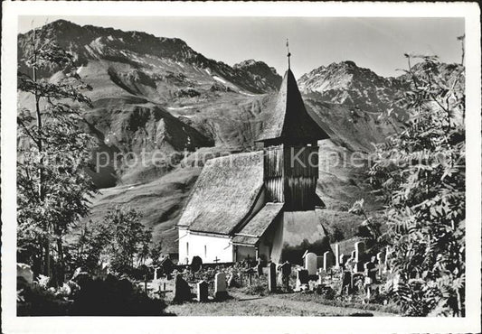 11630825 Arosa GR Friedhof Kapelle