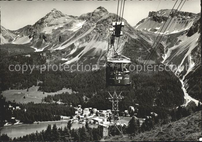 11630842 Arosa GR Luftseilbahn Arosa Weisshorn