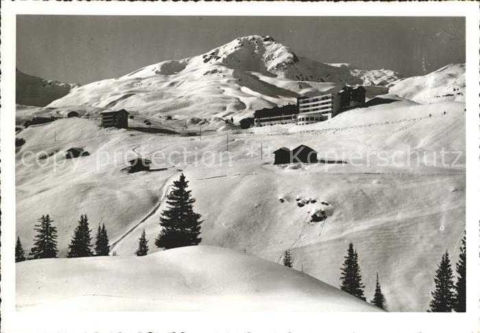 11632057 Arosa GR Kulmhotel mit Weisshorn