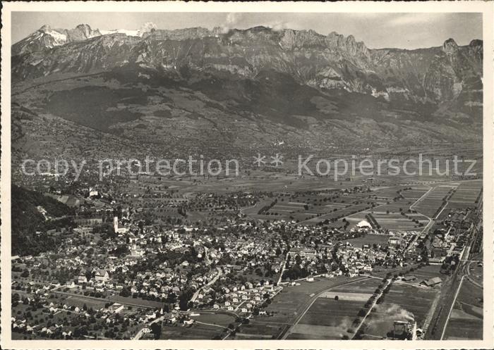 11632706 Werdenberg mit Alpstein Fliegeraufnahme