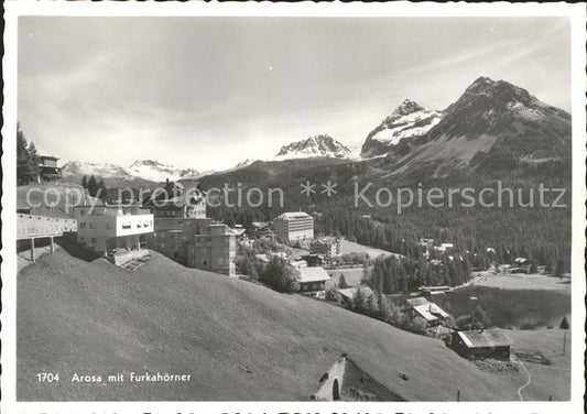 11632750 Arosa GR mit Furkahoerner