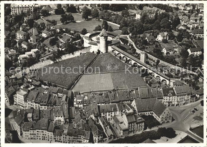 11629164 Schaffhausen SH Fliegeraufnahme Festung Schaffhausen