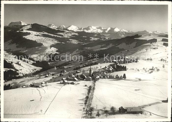 11629628 Hemberg SG Fliegeraufnahme Kurort Blick gegen Churfirsten