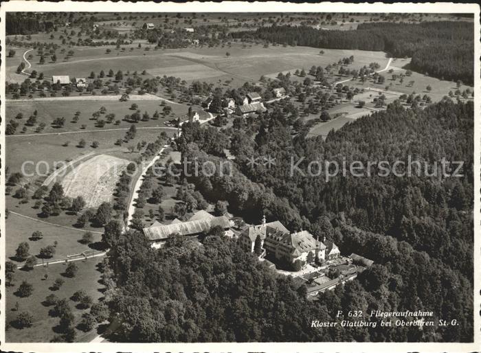 11629693 Oberbueren Kloster Glattburg Fliegeraufnahme