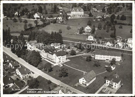 11629697 Uznach Krankenhaus Fliegeraufnahme