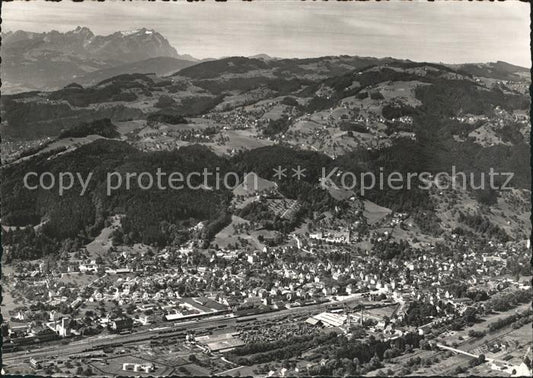 11629725 St Margrethen SG Fliegeraufnahme mit Blick zum Saentis