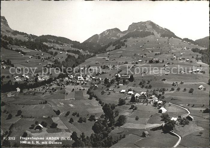 11629750 Amden SG Fliegeraufnahme mit Gulmen