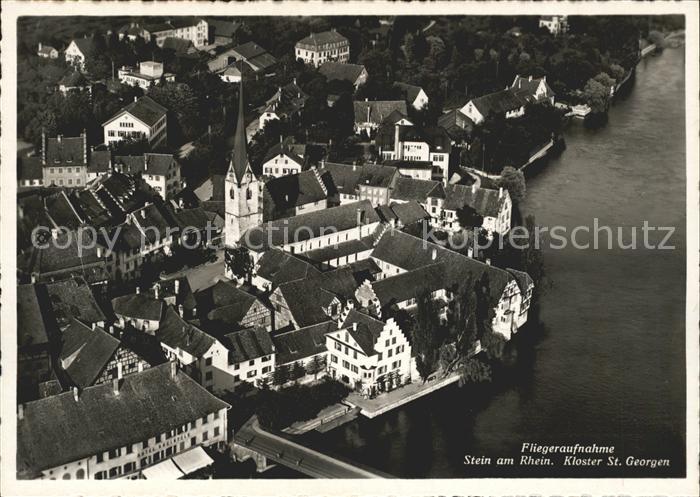 11629830 Stein Rhein Kloster St. Georgen Fliegeraufnahme