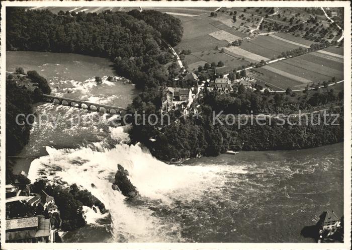 11629831 Schaffhausen SH Restaurant Schloss Laufen am Rheinfall Fliegeraufnahme