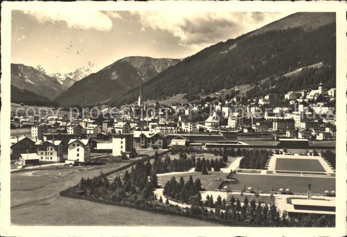 11634187 Davos GR mit Kurpark