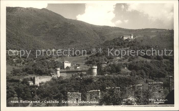 11631322 Bellinzona Castello Svitto e Untervaldo