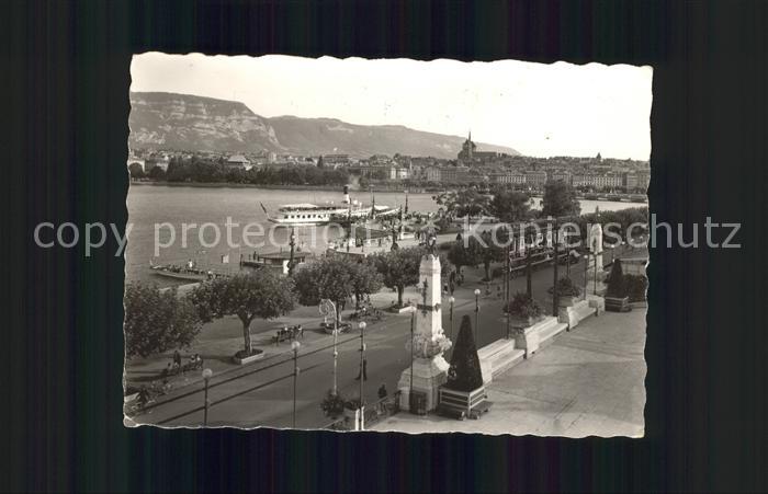 11631352 Geneve GE Depuis le Kursaal Lac Leman Dampfer