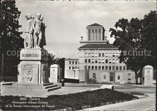 11631355 Geneve GE Monument Albert Thomas et Bureau International du Travail