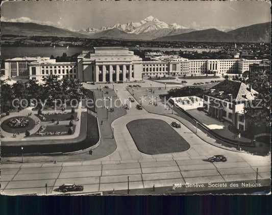 11631372 Geneve GE Societe des Nations Lac Leman Alpenpanorama