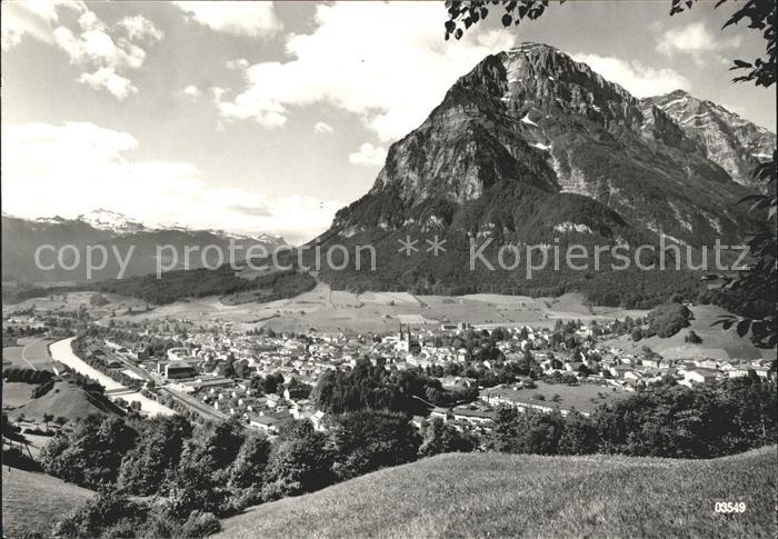 11631459 Glarus GL Panorama Blick gegen die Freiberge