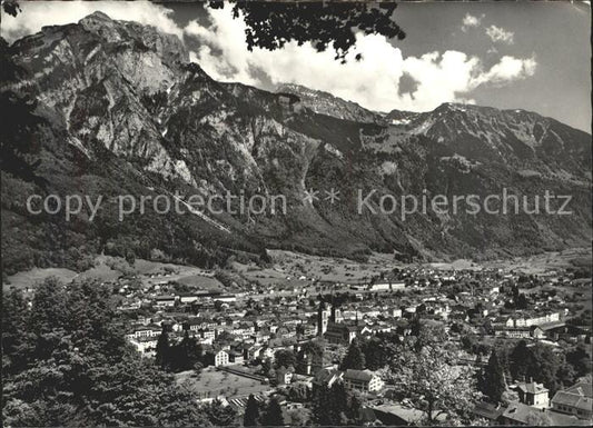 11631577 Glarus GL Blick vom Bergli gegen Schilt Glarner Alpen