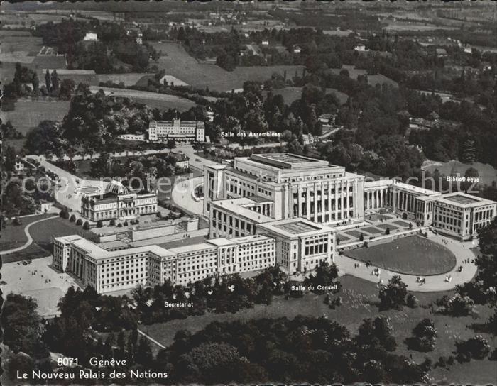 11631680 Geneve GE Palais des Nations vue aerienne