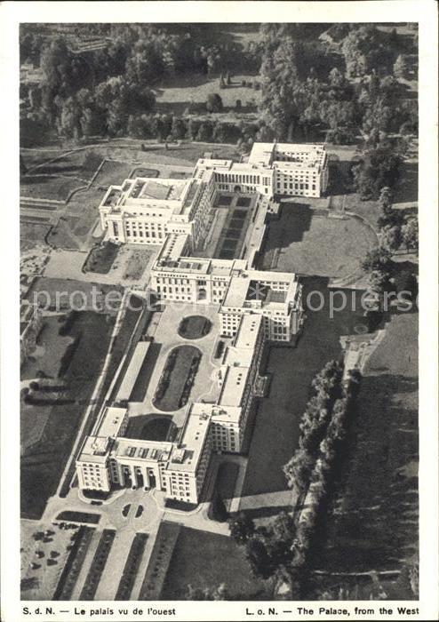 11631681 Geneve GE Palais des Nations vue aerienne