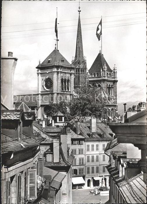 11631683 Geneve GE Les Tours de la Cathedrale Saint Pierre