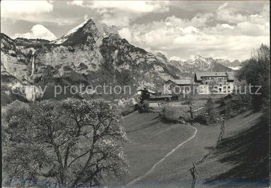 11631817 Filzbach Ferienheim vom Blauen Kreuz Zuerich Alpenpanorama