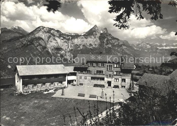 11631837 Filzbach Ferienheim vom Blauen Kreuz Zuerich Alpenpanorama