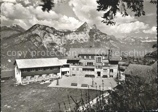 11631893 Filzbach Ferienheim vom Blauen Kreuz Zuerich Alpenpanorama