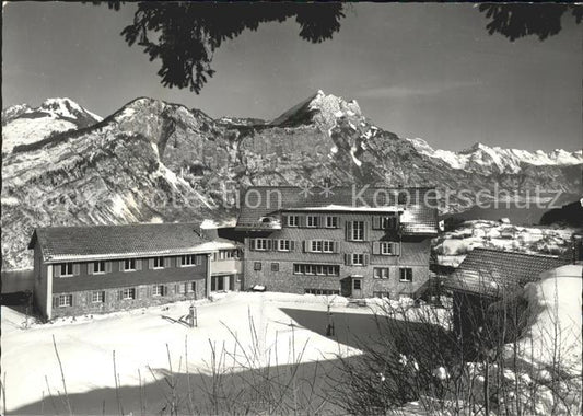 11631907 Filzbach Ferienheim vom Blauen Kreuz Zuerich Alpenpanorama