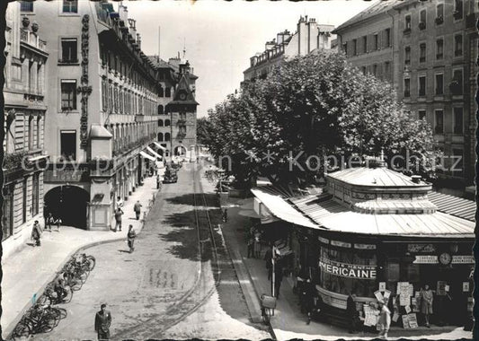 11631977 Geneve GE Place du Molard Kiosque