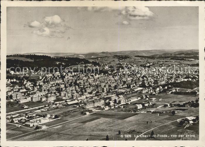 11631980 La Chaux-de-Fonds Vue par avion