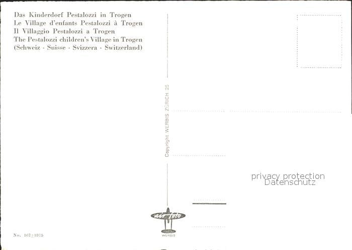 11639123 Trogen AR Kinderheim Pestalozzi Fliegeraufnahme