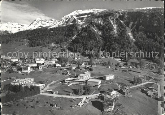 11639209 Leukerbad Fliegeraufnahme Rheumaklinik