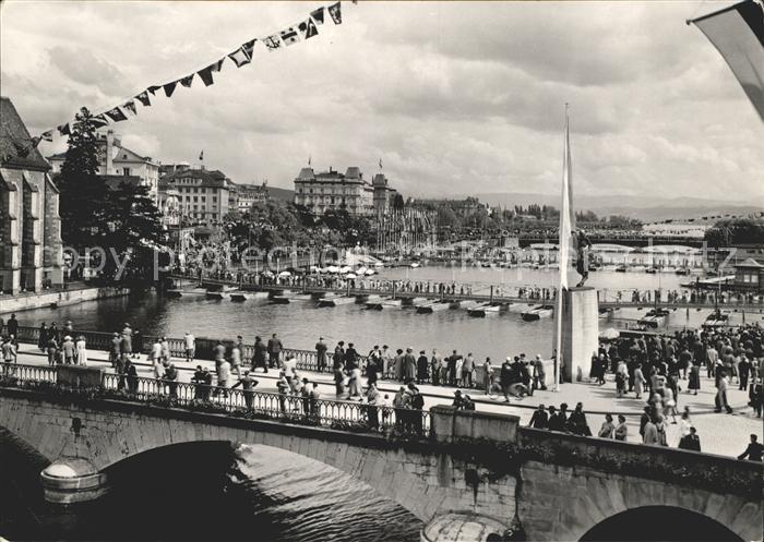 11635106 Zuerich Jubilaeumsfeier 600 Jahre Bund der Eidgenossen