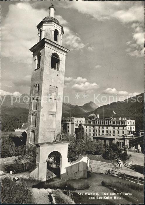 11635295 St Moritz GR Schiefe Turm Kulm Hotel