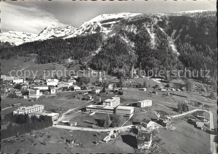 11635477 Leukerbad Rheumaklinik Institut Fliegeraufnahme