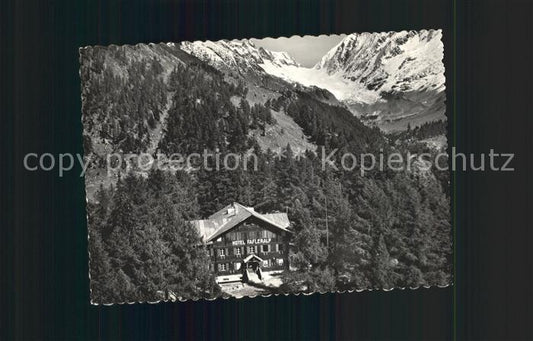 11635508 Fafleralp Hotel Loetschental Fliegeraufnahme