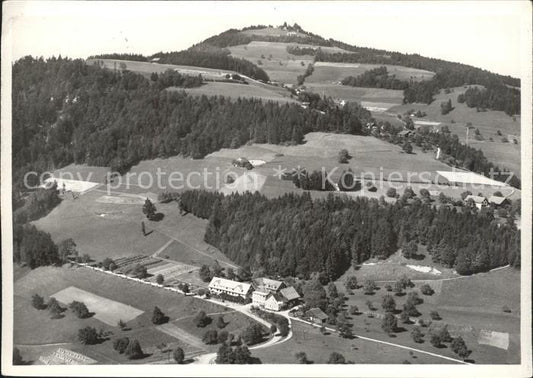 11635566 Wernetshausen Kurhaus Hasenstrick mit Bachtel Fliegeraufnahme