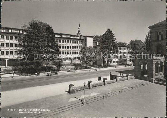 11635640 Zuerich Kantonsspital Neue Poliklinik