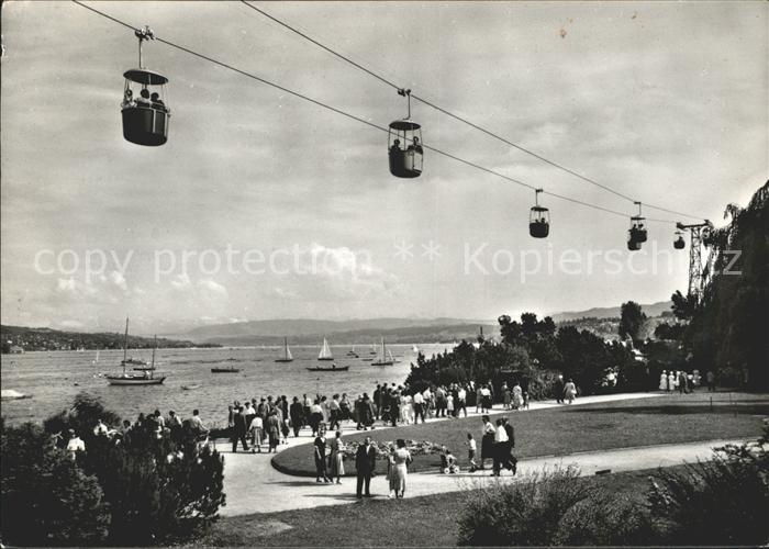 11635650 Zuerich Saffa Insel Gondel Hochbahn Zuerichsee