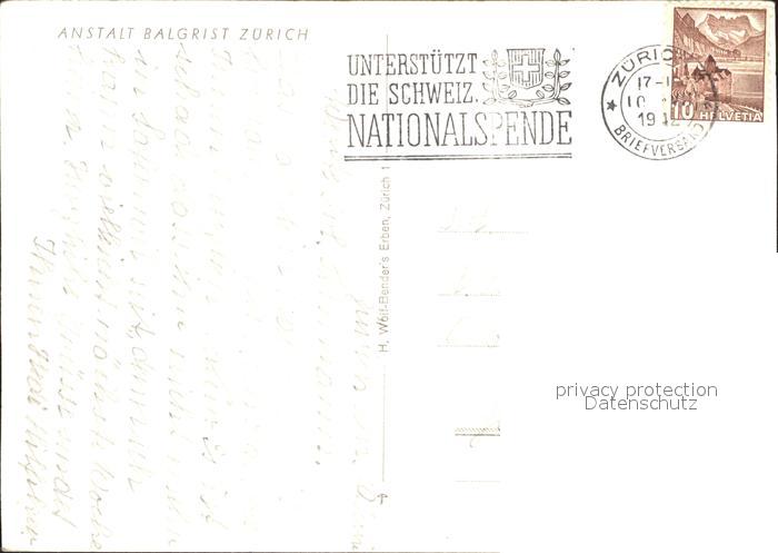 11635764 Zuerich Anstalt Balgrist