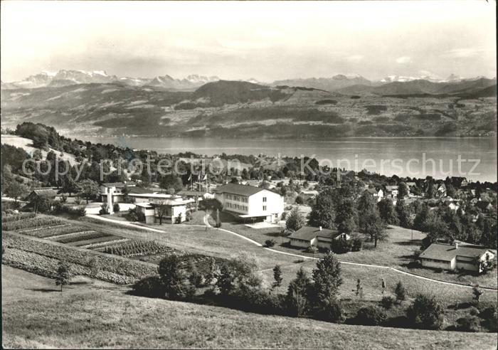 11635820 Maennedorf Reformierte Heimstaette Boldern Zuerichsee Alpenpanorama