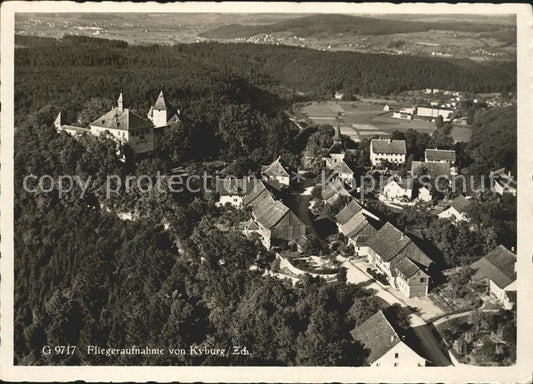 11635891 Kyburg Schloss Fliegeraufnahme