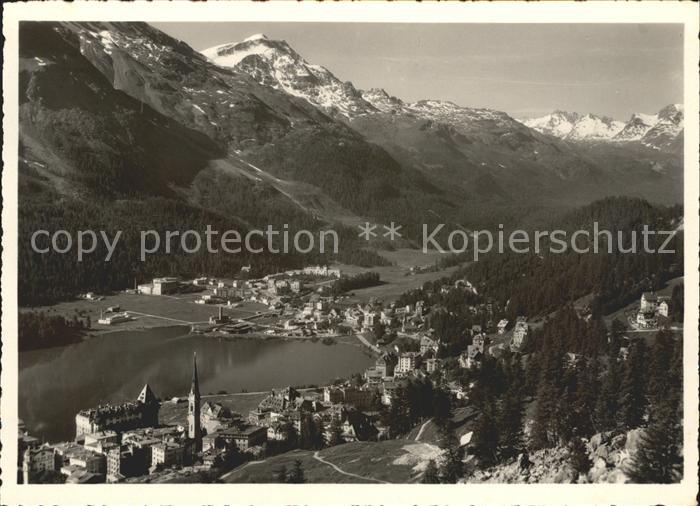 11637203 St Moritz GR und St Moritz Bad Panorama